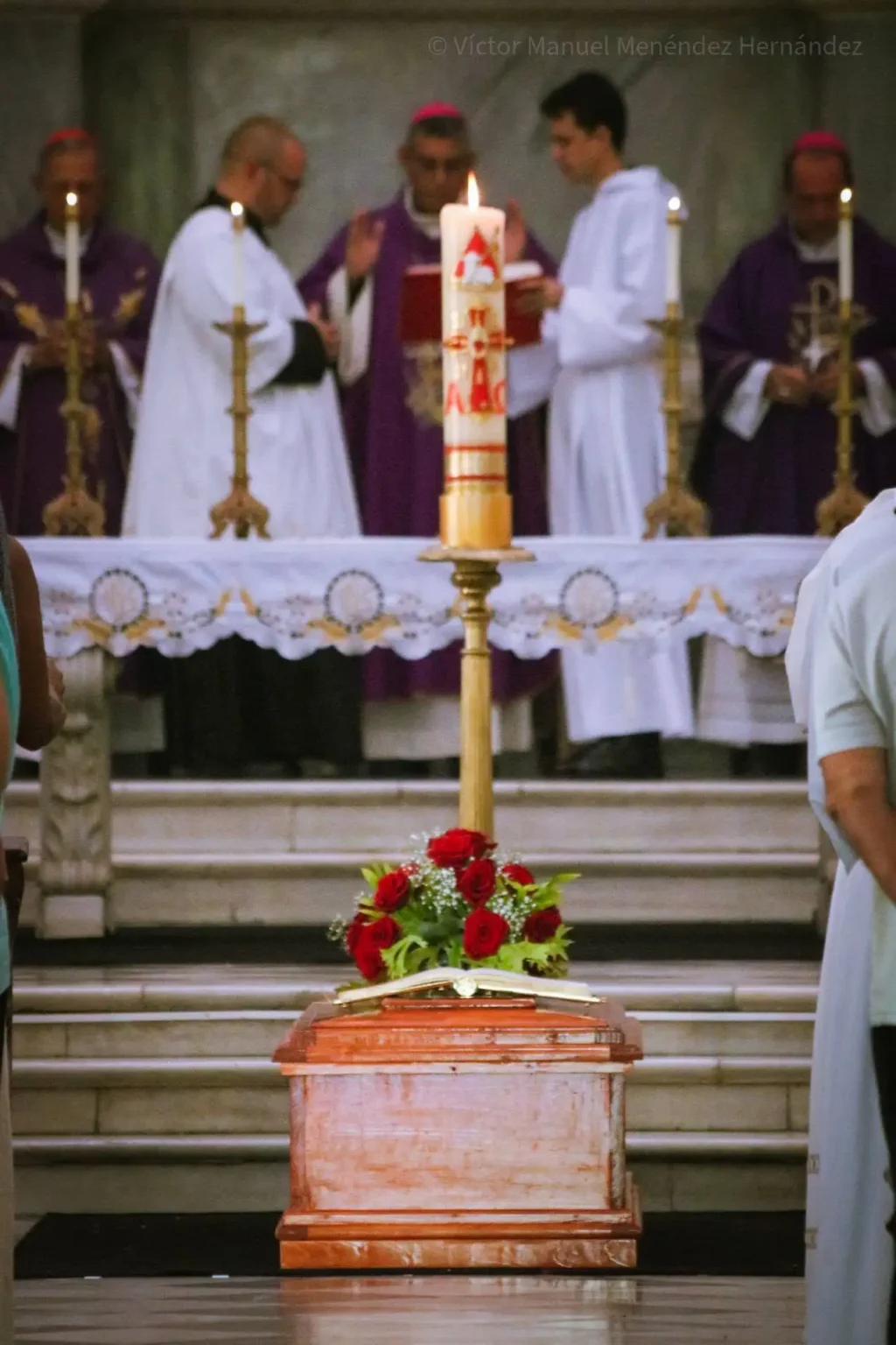 Misa y responso de Mons. Silvano, obispo de la diócesis de Guantánamo-Baracoa