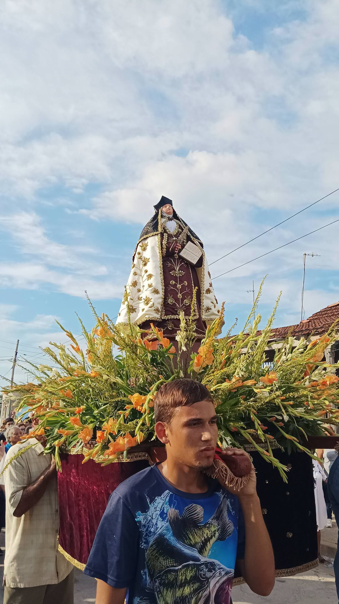 El Mariel celebra su fiesta patronal en honor a Santa Teresa de Jesús